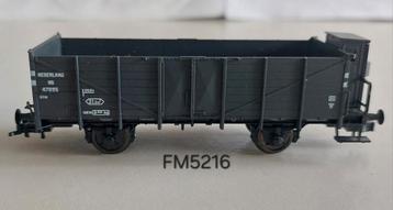 Fleischmann 5216 NL K, hogeboordwagon, NS, nr.47095, H0, 3x beschikbaar voor biedingen