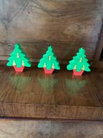 Drie houten kerstbomen als puzzel, Ophalen of Verzenden, Zo goed als nieuw
