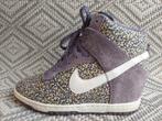 Nike X Liberty of London Dunk Sky Hi Wedge Purple Floral 39, Overige kleuren, Nike, Ophalen of Verzenden, Sneakers of Gympen