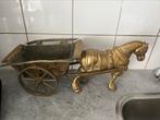 Koperen paard en wagen, Antiek en Kunst, Antiek | Koper en Brons, Ophalen, Koper