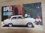 Opel Rekord brochure, Ophalen of Verzenden, Opel, Zo goed als nieuw