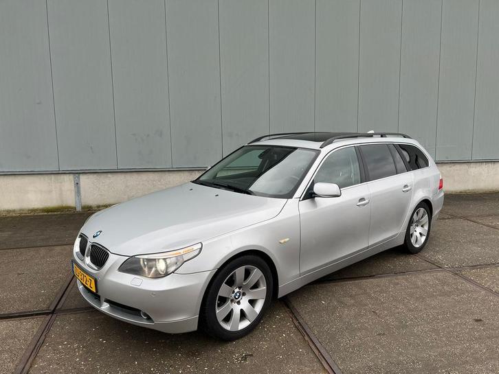 BMW 2006 Grijs, Auto's, BMW, Particulier, 5-Serie, ABS, Adaptieve lichten, Airbags, Airconditioning, Alarm, Bluetooth, Centrale vergrendeling