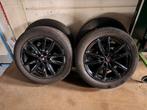 Originele MINI JCW 18” velgen + Continental winterbanden, Ophalen, 18 inch, Gebruikt, Velg(en)