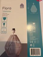 Nieuwe Tafellamp Flora, Huis en Inrichting, Lampen | Tafellampen, Ophalen of Verzenden, Nieuw, Hout, Minder dan 50 cm