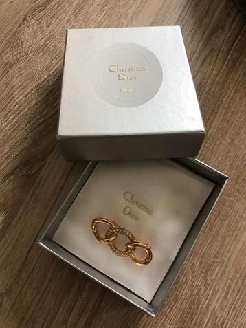 Originele Dior broche verguld met doosje beschikbaar voor biedingen