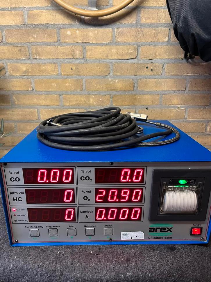 Arex Uitlaatgastester, Auto diversen, Autogereedschap, Zo goed als nieuw, Ophalen