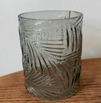Vaasje groen, Huis en Inrichting, Ophalen of Verzenden, Minder dan 50 cm, Groen, Glas
