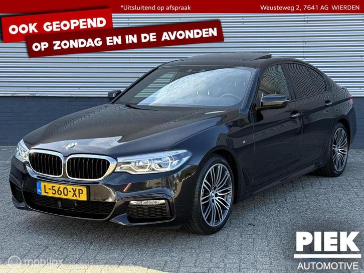 BMW 5-serie 530i High Executive M-PAKKET BOMVOL, Auto's, BMW, Bedrijf, Te koop, 5-Serie, 360° camera, ABS, Achteruitrijcamera