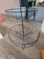 Draad Etagere - Zwart Metaal, Ophalen, Gebruikt