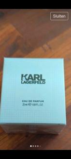 Karl Lagerfeld Eau de parfum 25 ml dames nieuw, Verzenden, Nieuw