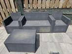 Loungeset, Tuin en Terras, Tuinsets en Loungesets, Ophalen, 4 zitplaatsen, Kunststof, Gebruikt
