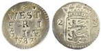 Prachtige dubbele wapenstuiver West Friesland 1787, Zilver, Ophalen of Verzenden, Vóór koninkrijk, Losse munt