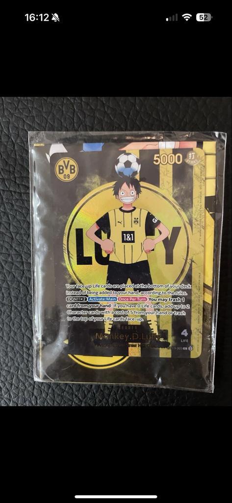 Monkey D Luffy BVB Promo - Sealed!, Hobby en Vrije tijd, Verzamelkaartspellen | Pokémon, Nieuw, Ophalen of Verzenden