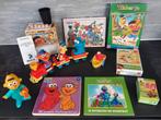Sesamstraat items oa.trein Ernie-Bert vintage  lees tekst VA, Ophalen of Verzenden, Gebruikt
