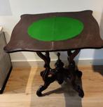 Antieke  spinnekop bridgetafel kaarttafel bijzettafel  side, Ophalen