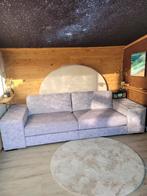 Rofra 4 zitsbank, Ophalen, Zo goed als nieuw, Stof, Gecapituneerd design