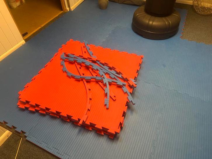 12 Sportmatten puzzelmatten fitnessmatten fitnesstegels, Sport en Fitness, Fitnessmaterialen, Zo goed als nieuw, Fitnessmat, Ophalen