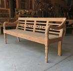 teak tuinbanken stationsbank gerecycled teakhout vanaf 225,-, Ophalen of Verzenden