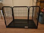 Honden bench/kennel, Dieren en Toebehoren, Hondenhokken, Ophalen, Zo goed als nieuw, Minder dan 75 cm, Minder dan 65 cm