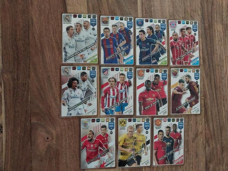 Panini Fifa 365 Multiple kaarten, Verzamelen, Sportartikelen en Voetbal, Poster, Plaatje of Sticker, Buitenlandse clubs, Verzenden