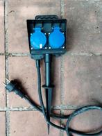 Grondspot met 2 Stopcontacten, Kunststof, Minder dan 50 watt, Ophalen of Verzenden, Vloerlamp