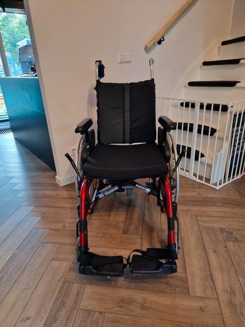 Rolstoel met duw ondersteuning Helix2, Diversen, Rolstoelen, Zo goed als nieuw, Duwrolstoel, Inklapbaar, Ophalen