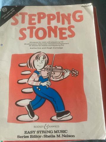 Stepping Stones Viool Bladmuziek met CD beschikbaar voor biedingen