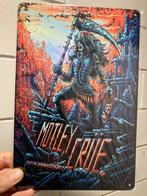 Motley crue poster metaal, Nieuw, Rechthoekig Staand, Verzenden