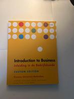 Introduction to business, Ophalen of Verzenden, Nieuw, WO, Diverse auteurs