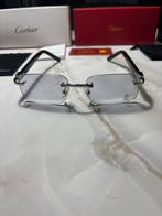 Cartier bril dècor zwart hout, Sieraden, Tassen en Uiterlijk, Zonnebrillen en Brillen | Heren, Overige merken, Zwart, Nieuw, Ophalen of Verzenden