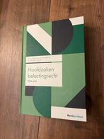 Hoofdzaken belastingrecht, 25ste druk, Ophalen of Verzenden, Gamma, Zo goed als nieuw, WO
