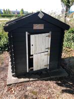Houten Speelhuisje Blokhut Kind, Tuin en Terras, Tuinhuizen, Gebruikt, Blokhut, Minder dan 200 cm, Zonder ramen