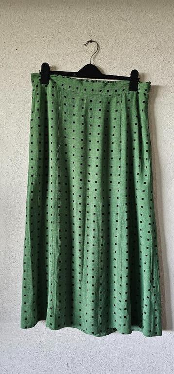 groene polkadot rok van Zilch maat XL (3725) beschikbaar voor biedingen