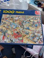 Het Kantoor 1000st Jan van Haasteren, Ophalen of Verzenden, 500 t/m 1500 stukjes, Zo goed als nieuw