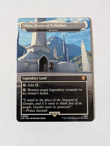 Magic: The Gathering - White Tower of Ecthelion ",Proxy" beschikbaar voor biedingen
