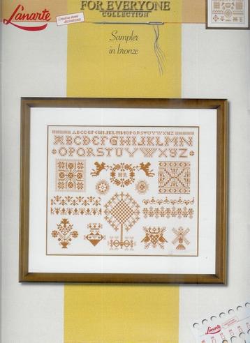 Cado lanarte borduurpakket sampler in bronze  34906 beschikbaar voor biedingen