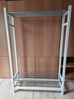 Wit houten kapstok met metaal, Kleding | Dames, Kledingrekken, Ophalen, Zo goed als nieuw