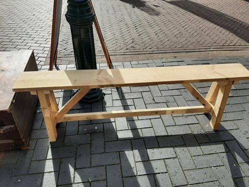 **SALE** handgemaakt smalle bank 160 cm, Huis en Inrichting, Banken | Bankstellen, Zo goed als nieuw, Rechte bank, Overige maten