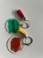 Transparante Sleutelhangers om te Beplakken - 4 Stuks, Hobby en Vrije tijd, Ophalen of Verzenden, Nieuw