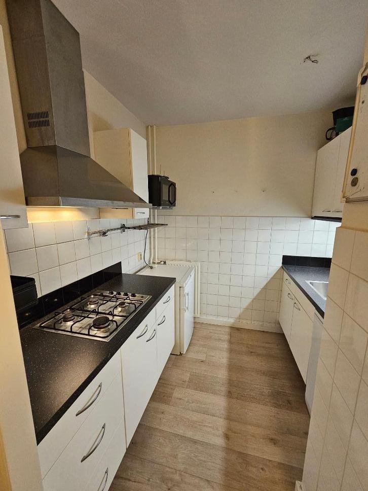 Keuken, Huis en Inrichting, Keuken | Complete keukens, Gebruikt, Enkelwandige keuken, Crème, Kunststof, Ophalen