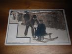 Fotokaart Den Haag Uitg Hoorenman Kinderen Slee Winter, Verzenden, Voor 1920, Zuid-Holland