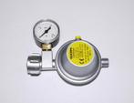 Gasregelaar 8 mm met manometer, aansluiting op de gasfles, Caravans en Kamperen, Camper-accessoires, Ophalen, Nieuw