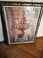 Decoratieve Print met Ornament in Lijst 70 x 120, Ophalen, Minder dan 50 cm, Minder dan 50 cm, Print