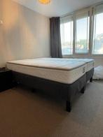 Boxspring bed met 2 matrassen 160x200, Ophalen, Gebruikt, Tweepersoons, 200 cm