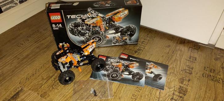 Lego Technic 9392: Quad Bike, Kinderen en Baby's, Speelgoed | Duplo en Lego, Zo goed als nieuw, Lego, Complete set, Ophalen