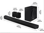 Samsung HW-Q990B Soundbar, Ophalen, Met externe subwoofer, Zo goed als nieuw