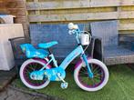 Frozen Kinderfiets 16 inch – Zo goed als nieuw!, Ophalen, Zo goed als nieuw, 16 inch, Handrem