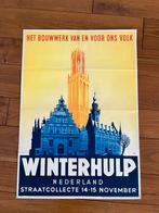 Winterhulp Nederland poster 1942, Verzamelen, Militaria | Tweede Wereldoorlog, Nederland, Foto of Poster, Overige soorten, Ophalen of Verzenden