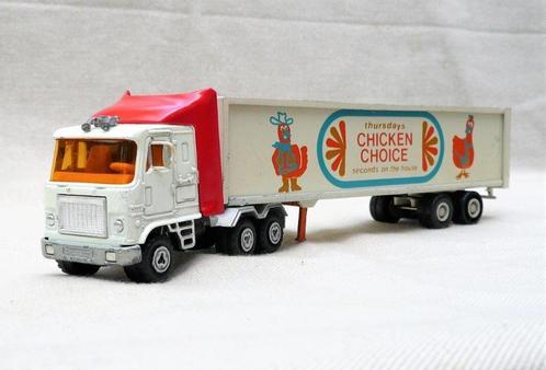 Mack + opl. Howard Johnsons. Majorette / Winross USA 1/60., Hobby en Vrije tijd, Modelauto's | Overige schalen, Gebruikt, Bus of Vrachtwagen