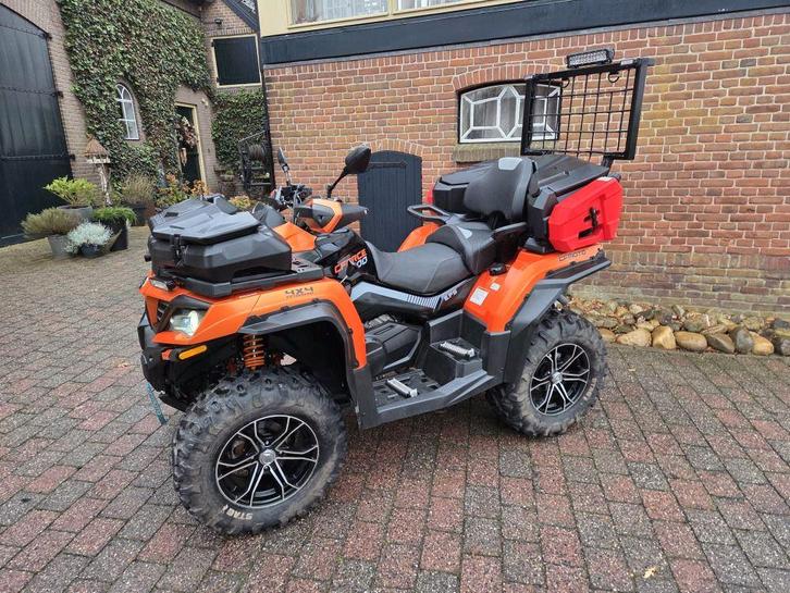 Als NIEUWE CF Moto CFORCE 1000 met autokenteken - BTW quad!, Motoren, Quads en Trikes, meer dan 35 kW, 2 cilinders, Ophalen